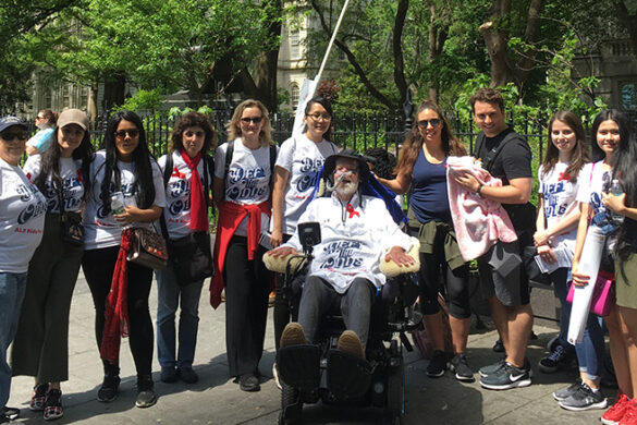 In honor of ALS Awareness Month, here's a look back at one of the Ride for Life events with SJC Brooklyn participants.