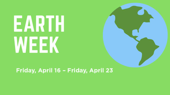 SJC Earth Week poster.